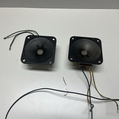 Pair of Vintage 3.5&Prime; tweeter speakers – circa late 1950s to early 1960s