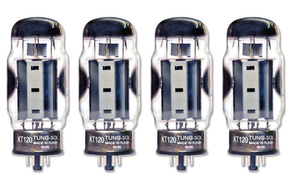 New 4x Tung-Sol KT120 | Matched Quad / Quartet / Four Tubes | Tungsol Free Ship
