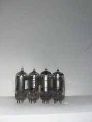 4 Unknown Brand 12BE6 Non Matching Tubes TV7 Good See Photos For Details