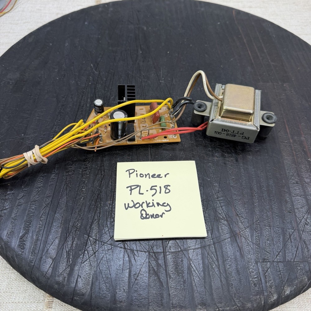 Pioneer PL-518 Turntable Parts – Transformer Power Supply Micro Switch