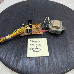 Pioneer PL-518 Turntable Parts – Transformer Power Supply Micro Switch