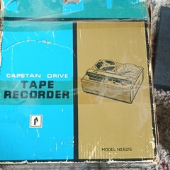 J.C. Penney Solid State Capstan Drive Tape Recorder Model 6215