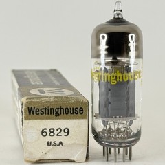 (1) Tested Westinghouse 6829 Tube with Box Date Code 226 Double Triode Tube