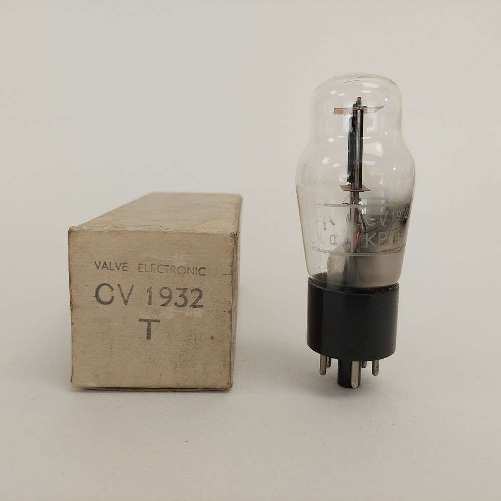 6J5G L63 CV1932 TUNGSRAM NOS BOXED VALVE TUBE (LC85)