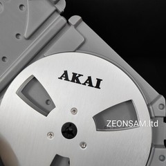 AKAI 7 » Tape Reel Aluminum Reel to Reel Empty Take up Reel （1 set silver)