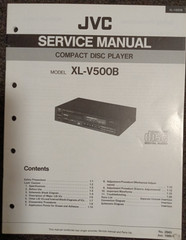 JVC XL-V500B CD Player Service Manual No 2845