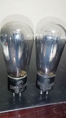 ⭐️Matched Pair⭐️ Cunningham/RCA CX-345 GLOBE BALLOON 45/145/245 Tube TV-7 Tested