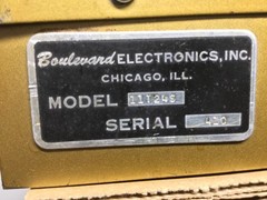 Working 1960s Boulevard 11T24S Guitar Stereo Tube Amplifier Pre Amp 100 Watts