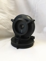 PAIR PLASTIC NAB HUB ADAPTERs FOR REVOX or AKAI PIONEER TEAC TASCAM
