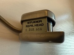 Studer A807/A810 NOS repro 1/4” Full Track Mono Head