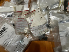 Vintage NOS Sony SuperScope Parts Lot Various Small Parts GREAT LOT GREAT PRICE