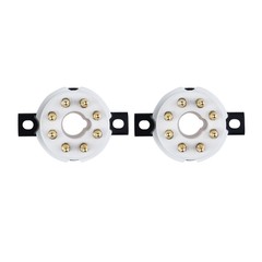 1pcs Amptata 8pin Tube Socket Octal Gold EL34 6SN7 KT88 5U4G 274B 6L6 5AR4 6V6