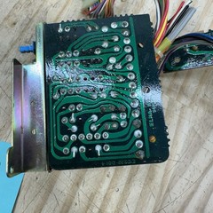 JVC JR-S201 Receiver Parts – Function Selector Array And LED Indicator