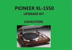 Turntable PIONEER XL-1550 Repair KIT – all capacitors