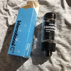 Tube 5U4GB 5AS4A International Servicemaster NOS (s2box2)