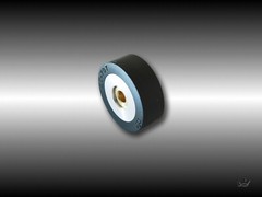Pioneer RT-707 / 701 New Pinch Roller : Pulley with logo on THE BACK