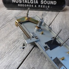 Tascam TSR-8 Reel to Reel – Transport Assembly w/ Flywheel Lift Pinch Roller Arm