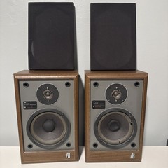 Pair of Acoustic Research AR-8B AR-8BT Speakers AS-IS PARTS REPAIR