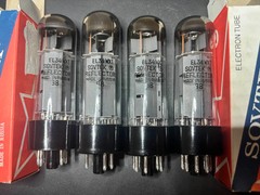 Sovtek EL34WXT Matched Quad Vintage Vacuum Tubes Tested 2026 NOS Quality