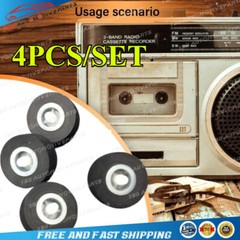 4pcs Vintage Pinch Roller for Sony SA-AK67 SA-AK70 SA-AK71 SA-AK75 Tape Walkman