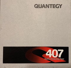 Ampex / Quantegy 407, LP, 7&Prime; Reel Tape, 1800 ft