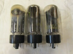 Lot of 3 Vintage Westinghouse 5U4G 5U4GB 5U4GA Tubes Tested