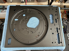 Pioneer PL-255 PL-115D Vintage Turntable parts Original Top plate