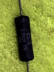 3X Dale RS-5 3.9KΩ 5W ±1% Wirewound Power Resistor MO1110 Mexico NEW NOS See Pic