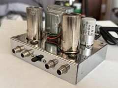 Olson AM-221 Tube Stereo Phono Pre Amplifier PreAmp. Tested And Working.