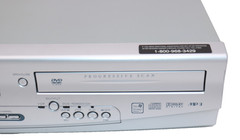 Sylvania DVD VCR Combo VHS to Digital Converter Bundle USB MP4 DVD Transfer