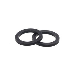 2pcs 13mmx17.2×1.8 Idle Wheel Belt Loop Idler Rubber Ring for Cassette Deck Tape