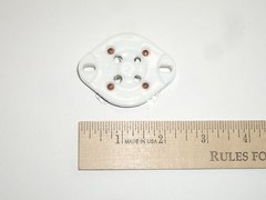 CED P-ST4191 4PIN CERAMIC VACUUM TUBE SOCKET JOHNSON GENERIC 572b 811 812 8661