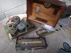 AKAI 4000DS WOOD CASE + PARTS