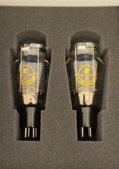 KR Audio 300B Matched Pair Vacuum Tubes Tested w/ Reports Made in Czech Republic