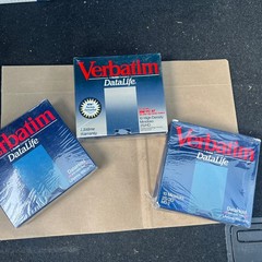 3x 10 Pcs Verbatim MD2-D & HD DataLife Double Sided 5 1/4&Prime; Diskettes Sealed