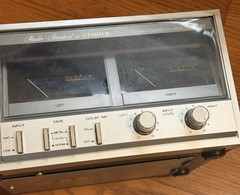 1980s Vintage Fisher Studio Stereo Cassette Deck Model CR-110 Parts Or Repair
