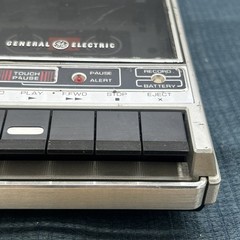 Vintage GE Silhouette-2 Cassette Tape Recorder 3-5154 A SS-2 General Electric