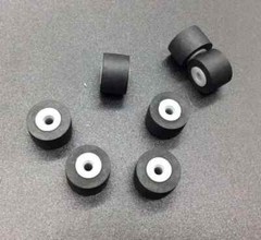 6Pcs 11mm×8×2 JVC Pinch Roller Deck Audio Belt Pulley for Vintage Stereo Audio