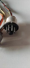 1pcs Vintage 8-pin Octal Male Plug Metal lenght Wires 1,5ft Female for Tubes
