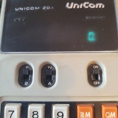 Unicom 201 Rockwell International Slide Rule Calculator w/ Case Vintage Works