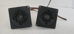 Vintage Silk Dome 3.5 Tweeter Speakers Made in West Germany Tested