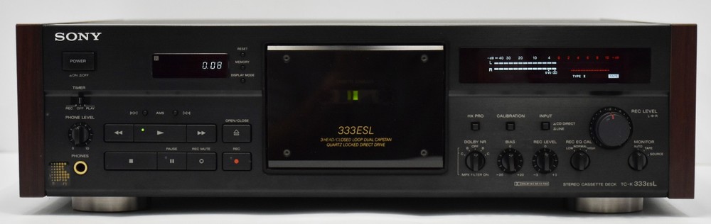 Sony TC-K333ESL TC-K970ES 3-Head Stereo Cassette Deck high end HiFi Serviced