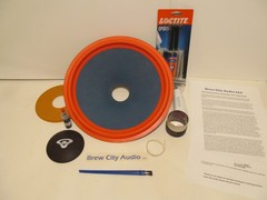12&Prime; 4 Ohm BLUE CONE Recone Kit for Cerwin Vega 122s4 woofer S1