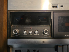 Vintage Superscope Cassette Deck Stereo System with Dolby CD-302 A Working