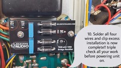 Marantz 1030 1060 Integrated Amplifier 5B2 Bridge Diode Upgrade Replacement Kit