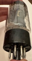 NOS 6L6GC triple Getter Black Plate power Audio Tube 322RG3 Tungsol Original