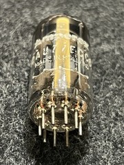Vintage Amperex 12AU7 ECC82 Made in Holland Vacuum Tube Tested Strong
