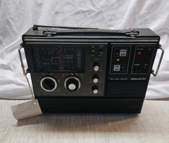 Vintage Worldstar MG6001 Multi-Band Radio Receiver AM/FM/CB Weather Tested Works