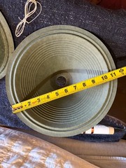 1X Rare 12” Alnico Speaker Partial Recone Kit 3.75” Deep 1.5” Voice Coil 15 Ohm