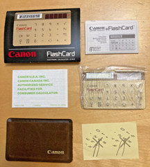 New Open Box – Canon FlashCard Electronic Calculator LS-902